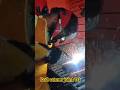 co2 welding job corner joint in 1G position