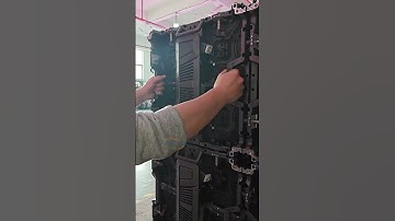 Why do you have to shake it first.#ledwall #ledscreen #leddisplay #eagerled #ledmodule