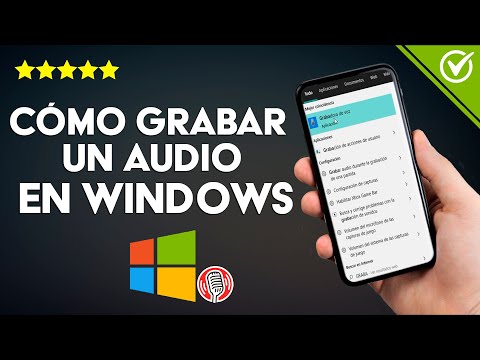 Cómo Grabar Audio con la Grabadora de Sonido o Voz en Windows 7, 8 y 10