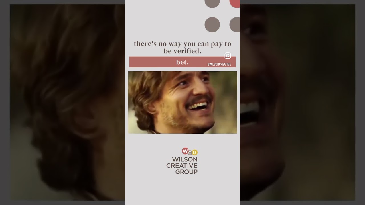 There's no way you can pay to be verified..bet