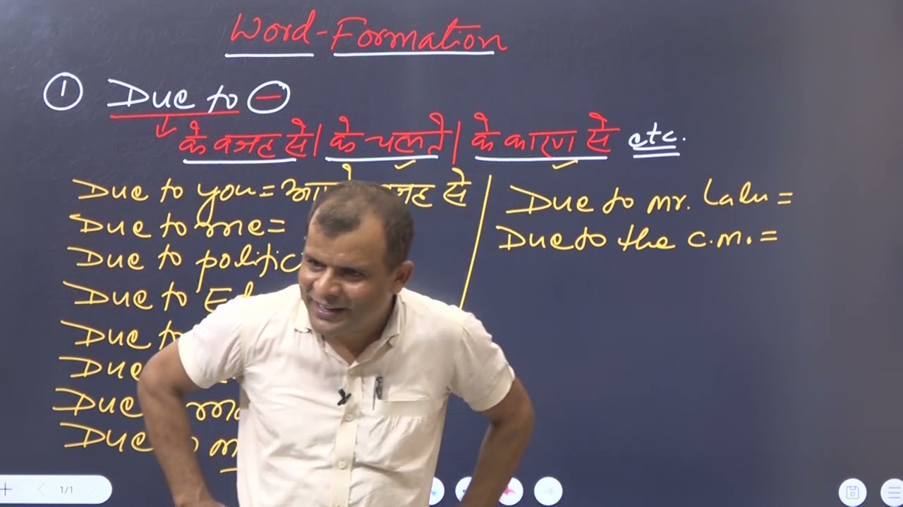 WordFormation sirf ek trick ke madat se anginat english spoken words banaye or non stop english bole