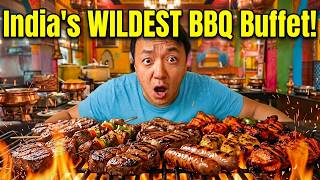 INSIDE India's WILDEST All You Can Eat BBQ Buffet in Mumbai India