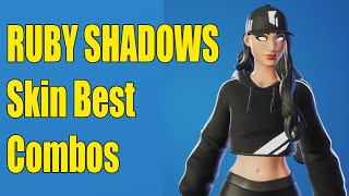 SHADOW RUBY - STREET SHADOWS Skin Best Combos in Fortnite