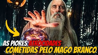 TUDO que você NUNCA ENTENDEU sobre SARUMAN O BRANCO - O Senhor dos Anéis | COMPILADO #lotr 