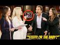 Brooke unexpectedly discovered she was pregnant and used the baby to blackmail Ridge B&amp;B Spoilers