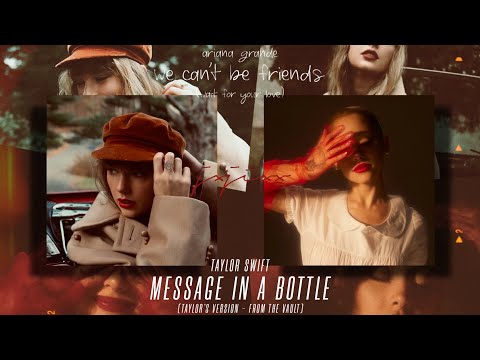 message in a bottle x we cant be friends sped up