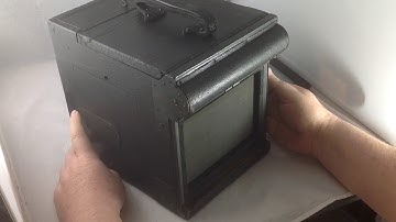 5x7 Press Graflex Shutter Operation