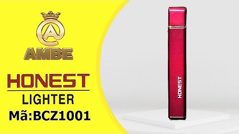 Bật lửa nhỏ đẹp độc đáo chất lượng cao từ hãng Honest BCZ1001 - Ambe.vn