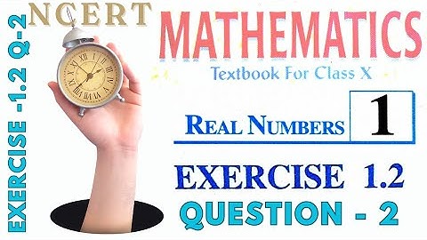 Mathematics class-10th Real numbers Exercise-1.2 Question-2. Symmetry Education