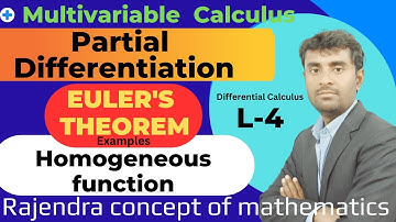 Partial Differentiation | Euler