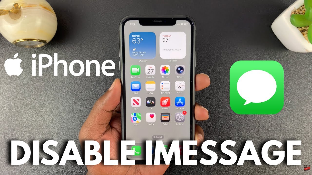 Как отключить iMessage на iPhone