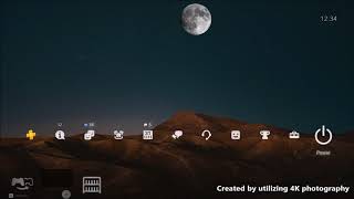 4K Stars and Rolling Hills Dynamic Theme