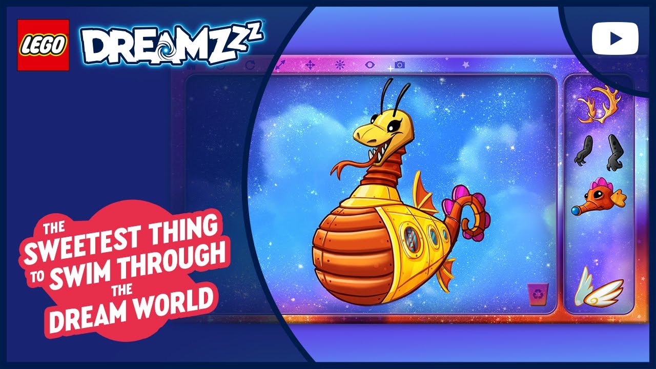 海猫です！ Seahorse Submarine | #LEGODREAMZzz | Izzie and Mateo's Dream