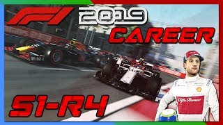 F1 2019 | Career Mode S1-R4 | Blunders in Baku!