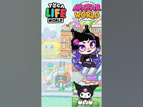 КУРОМИ в Тока Бока vs Аватар Ворлд! #kuromi #hellokitty #tocaboca - YouTube