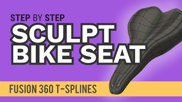 Sculpt in Fusion 360 | Bike Seat with T-Splines | Set up Reference Images in Fusion 360
