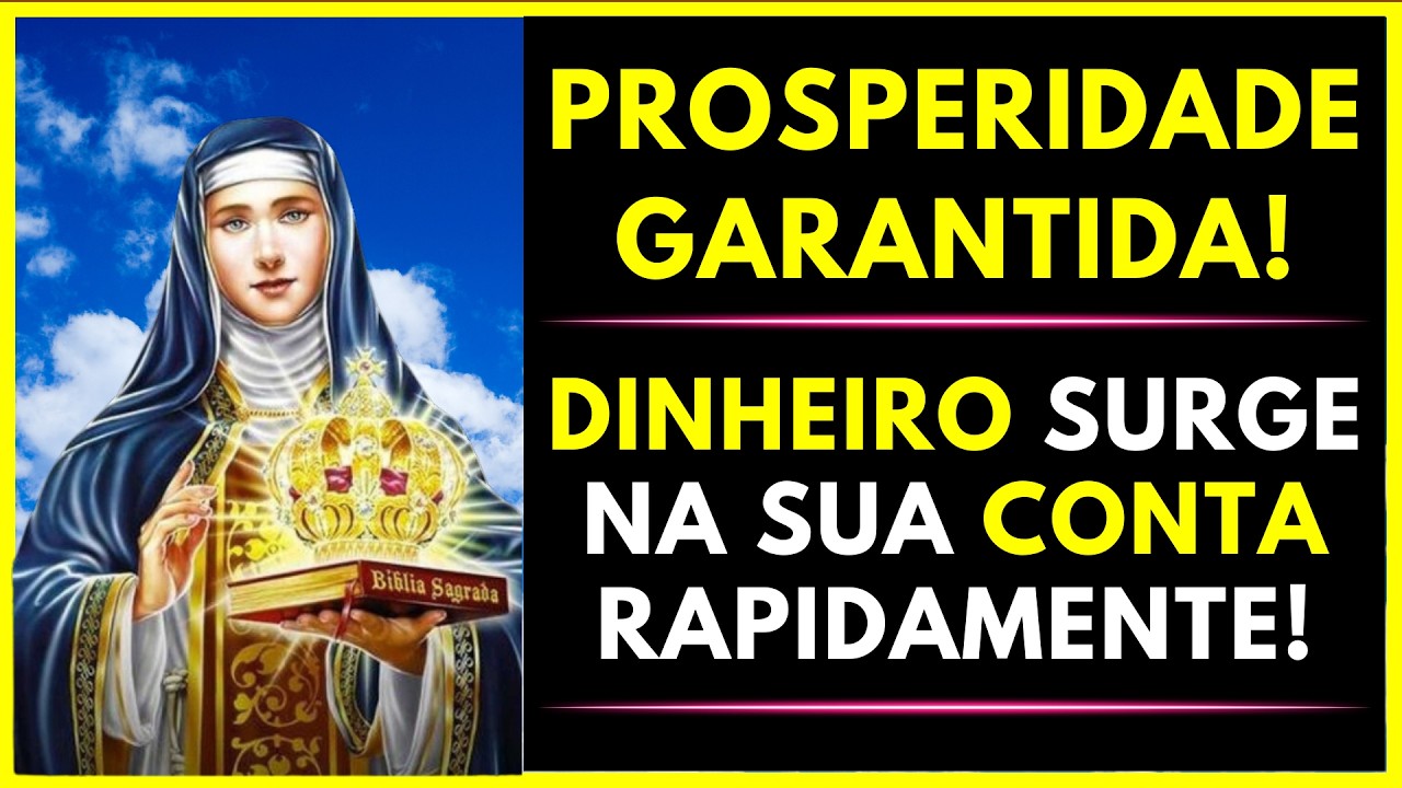 ORAÇÃO PROIBIDA DE TÃO FORTE SANTA EDWIGES FAZ DINHEIRO SURGI NA SUA CONTA RAPIDAMENTE!