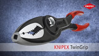 Pince multiprise frontale KNIPEX TwinGrip 8201200