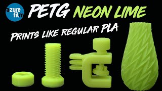 Petg That Prints Like Pla Azurefilm Neon Lime Petg