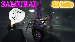 THE FINALS Stealth Samurai Sword Gameplay. No commentary 4K