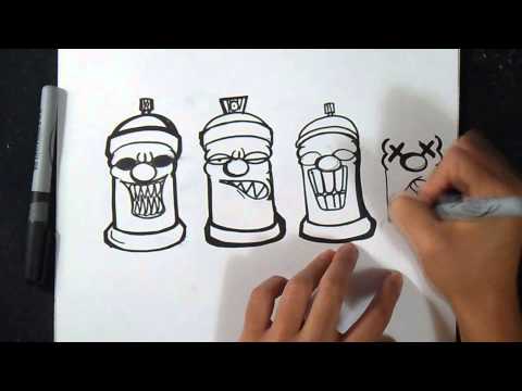 Video: Come Disegnare Una Bomboletta Spray