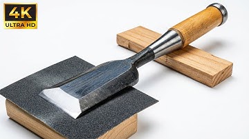 Easy Way To Sharpen Chisels To Razor Sharpness That Millions of People Don