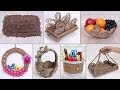 8 Beautiful Jute Craft Ideas !!! DIY Handmade Things || Home Decor