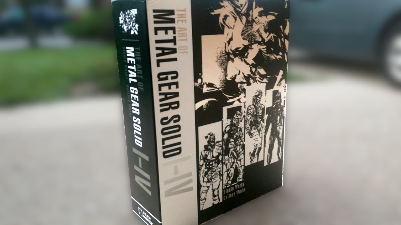 The Art of Metal Gear Solid I-IV | MGS art book Quick review