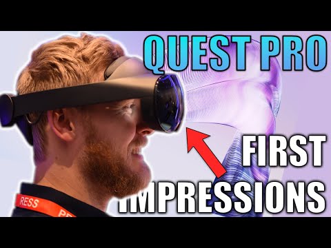 This is the Quest Pro! Hands On - Everything You Need to Know! (Specs, Review, Accessories)