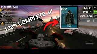 WINTER GANG 100% COMPLETE GAMEPLAY VIDEO | RACING FEVER MOTO screenshot 4