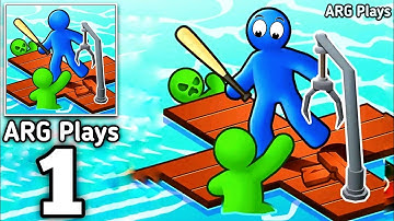 Zombie Raft - Gameplay Walkthrough Part 1 - Zombie Apocalypse