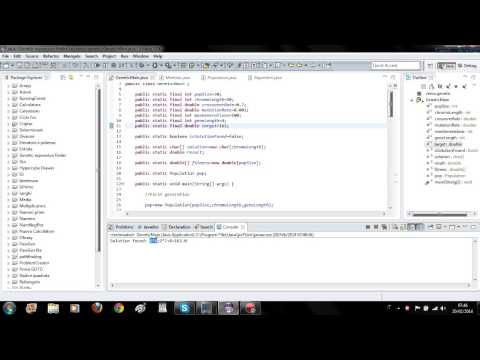 Genetic algorithm test
