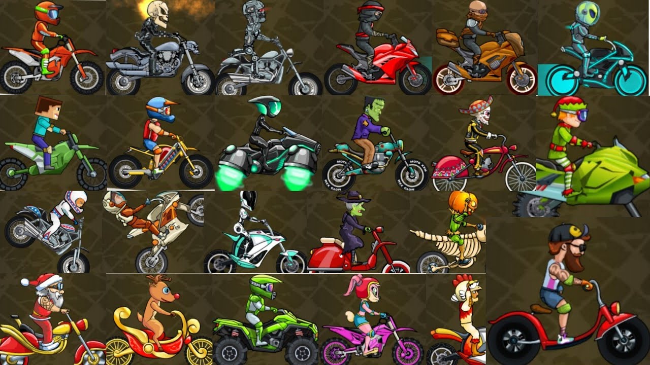 Moto X3M Bike Race Game and Stunts Racing - All Bikes Unlocked 