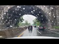 Hutchinson River Pkwy to Mount Vernon, Rainy Afternoon Drive Experience (2026)