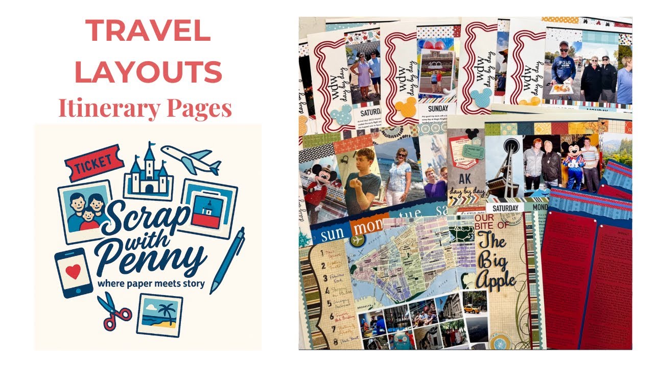Travel 1 | Itinerary Pages | Alaska, NYC, WDW