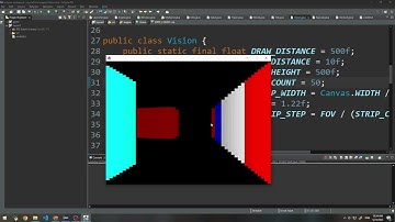 Java pseudo 3D raycast engine