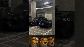 Lamborghini Aventador SVJ Splitting Flames In Parking 🔥 ReactionOnCars