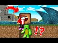 Epic ender portal tsunami vs jj and mikey doomsday bunker   minecraft maizen