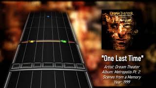 Video thumbnail of "Dream Theater - One Last Time (Drum Chart)"