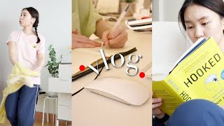 🫕2022 VLOG 08 | เอนจอยวันหยุด, อ่านหนังสือ, เขียนไดอารี่คือความสุข (eng sub)