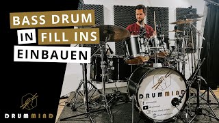Bass Drum in Fill ins einbauen - Schlagzeug lernen