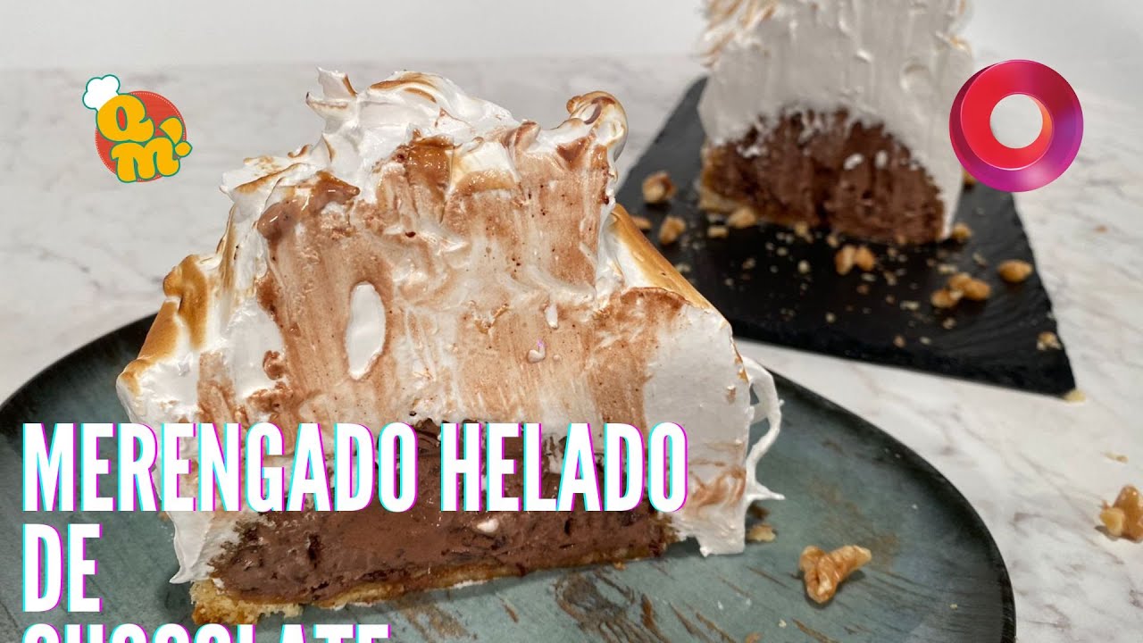 Merengado helado de chocolate | #QuéMañana