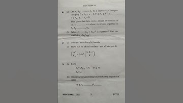 M.Sc MATHEMATICS (Advanced Discrete Mathematics) M-403 |HPU| July -2023