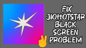 Fix JioHotstar App Black Screen Problem|| TECH SOLUTIONS BAR
