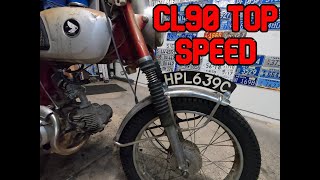 Honda Cl90 Top Speed Test