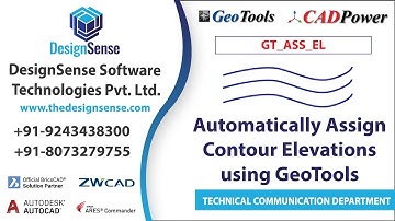 GT_ASS_EL: Automatically Assign contour elevations using GeoTools | Rakesh Rao | GeoTools Tutorials