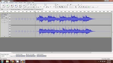 Changing Pitch in Audacity