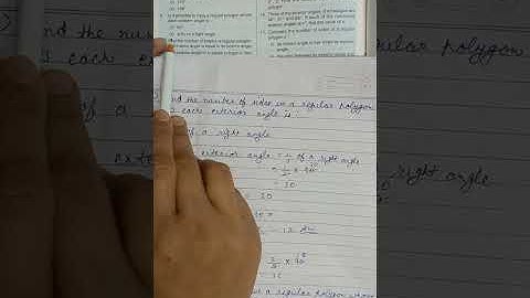 Regular polygon ,Exercise 16b ,Question number 2 to 6