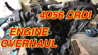 4D56 CRDI ENGINE OVERHAUL #Ovherall