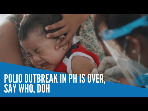Polio outbreak in PH is over, say WHO, DOH